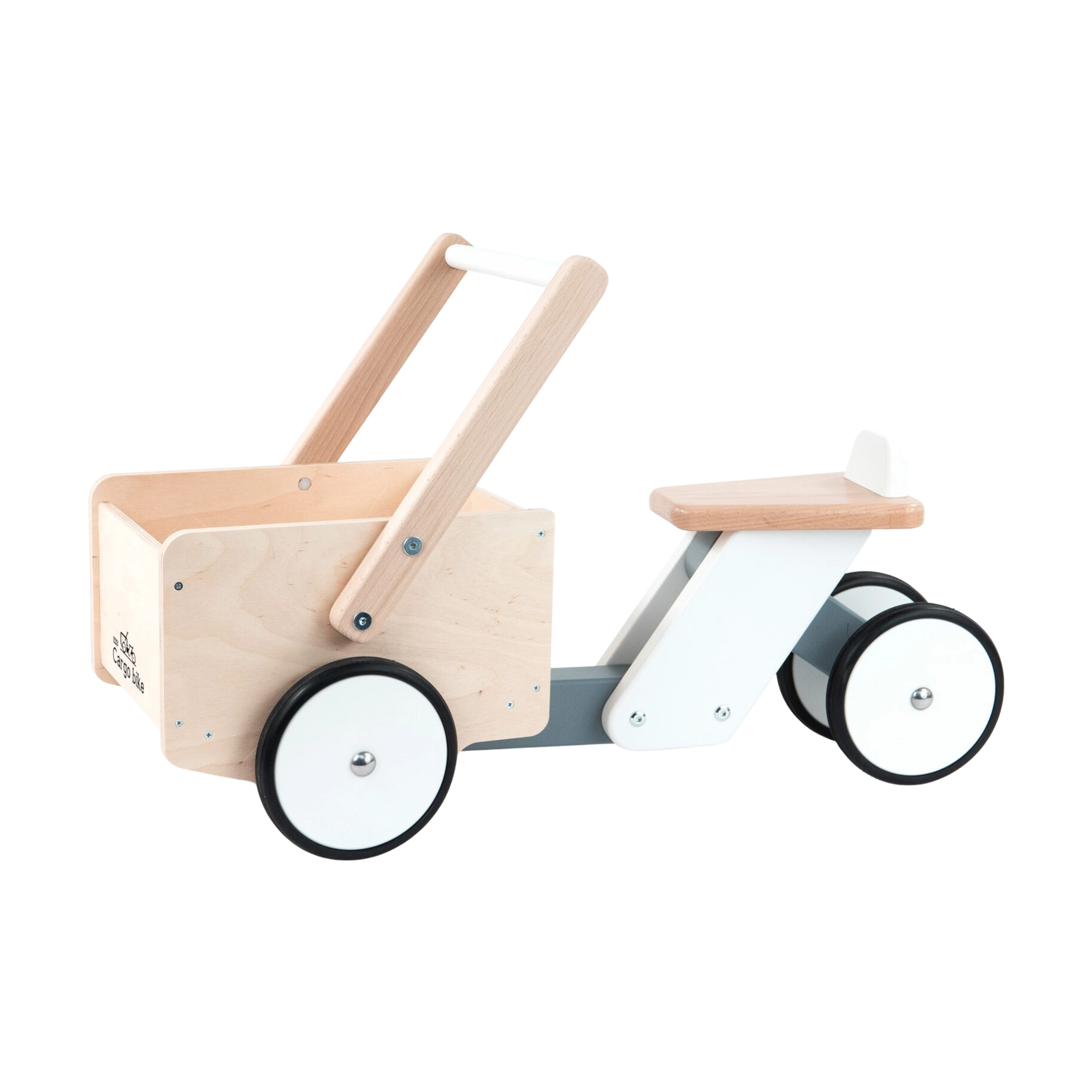 lastenfahrrad design Bajo Lastenfahrrad für Kinder – robustes Holzlaufrad mit Stil – KLICKKLACK