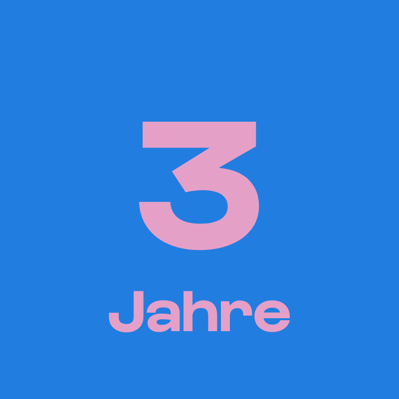Ab 3 Jahren
