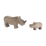 Holztier: Nashorn klein