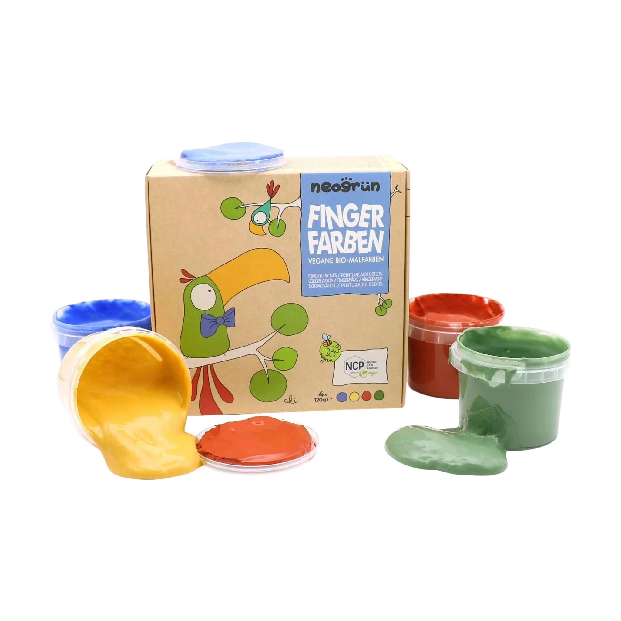 Fingerfarben, Bestandteil von Set: Kleine Künstler.