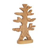 Vogelbaum aus Holz mit ausladenden Ästen und Standfuß von Ostheimer.
