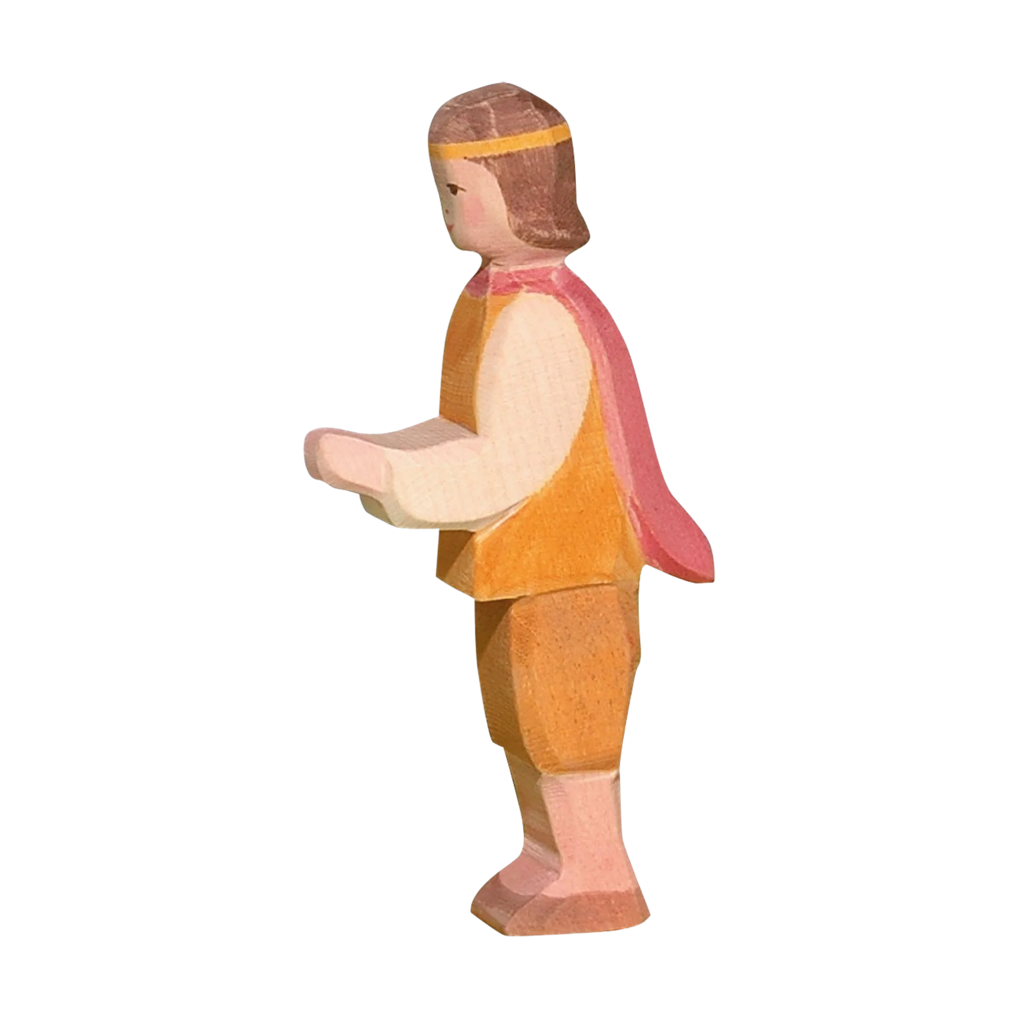 Holzfigur: Prinz