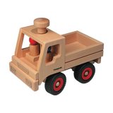Holzfahrzeug: Unimog, Bestandteil von Set: Straßenmeisterei.