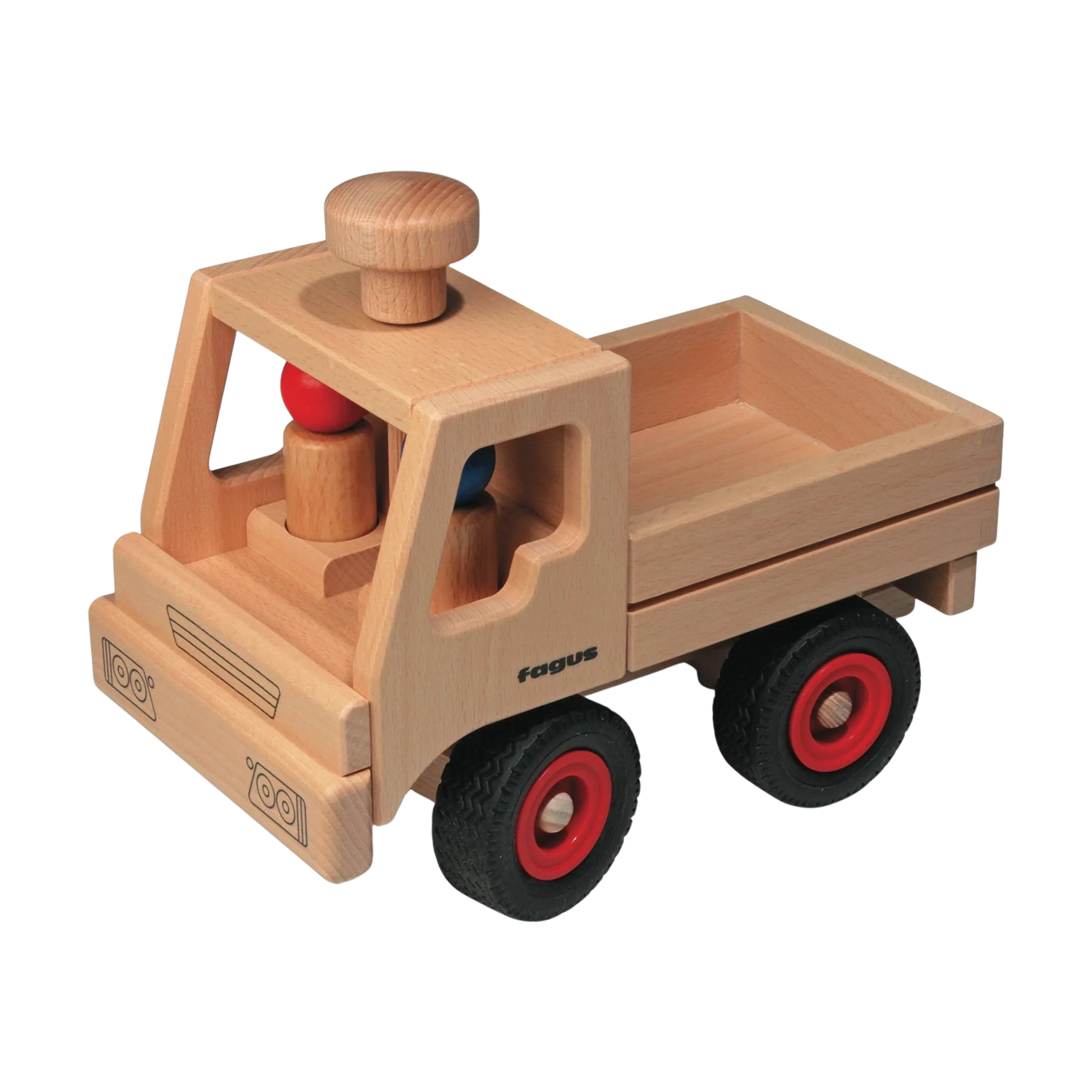 Holzfahrzeug: Unimog, Bestandteil von Set: Straßenmeisterei.