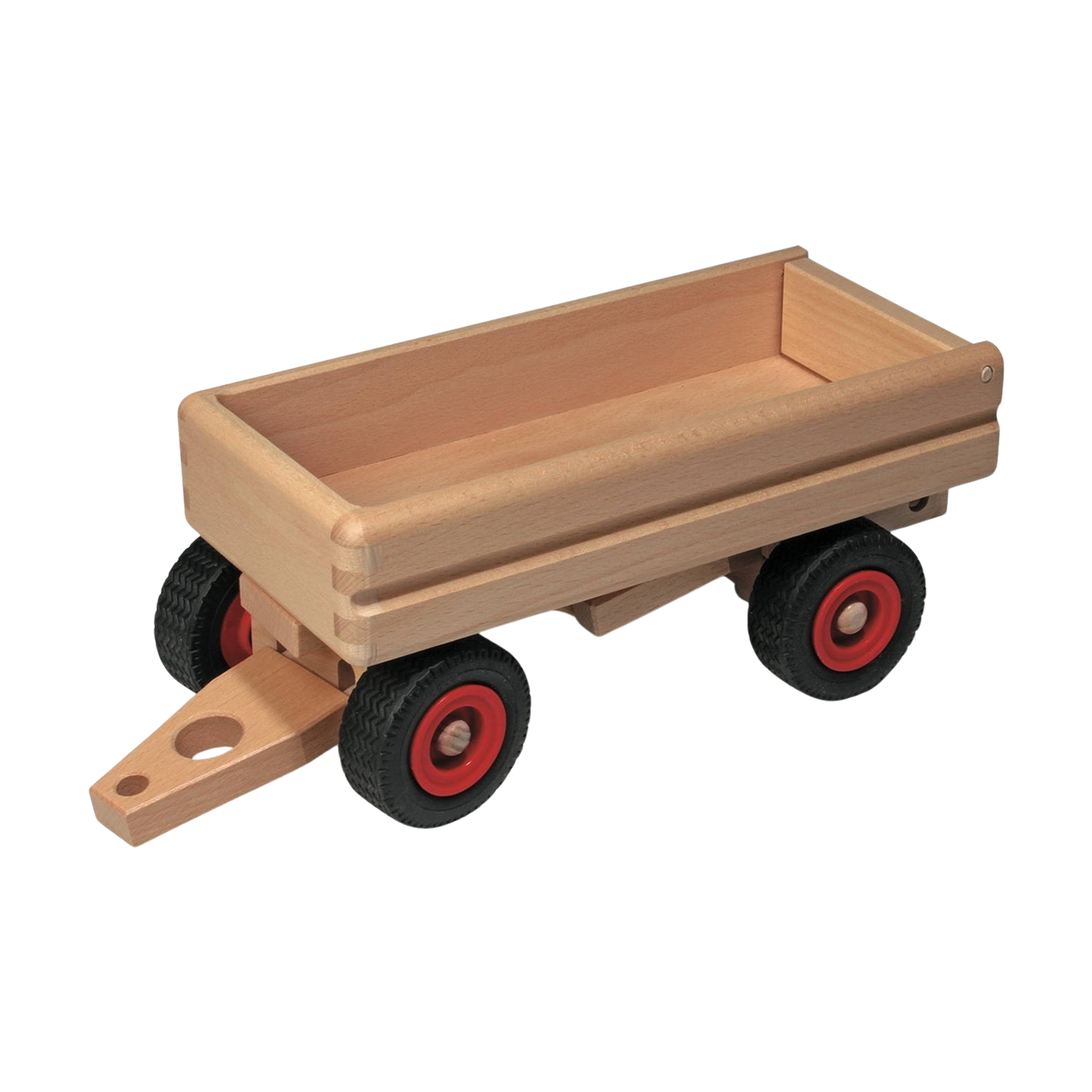 Fagus LKW-Kipper-Anhänger – Nachhaltiges Spielzeug aus Holz – KLICKKLACK