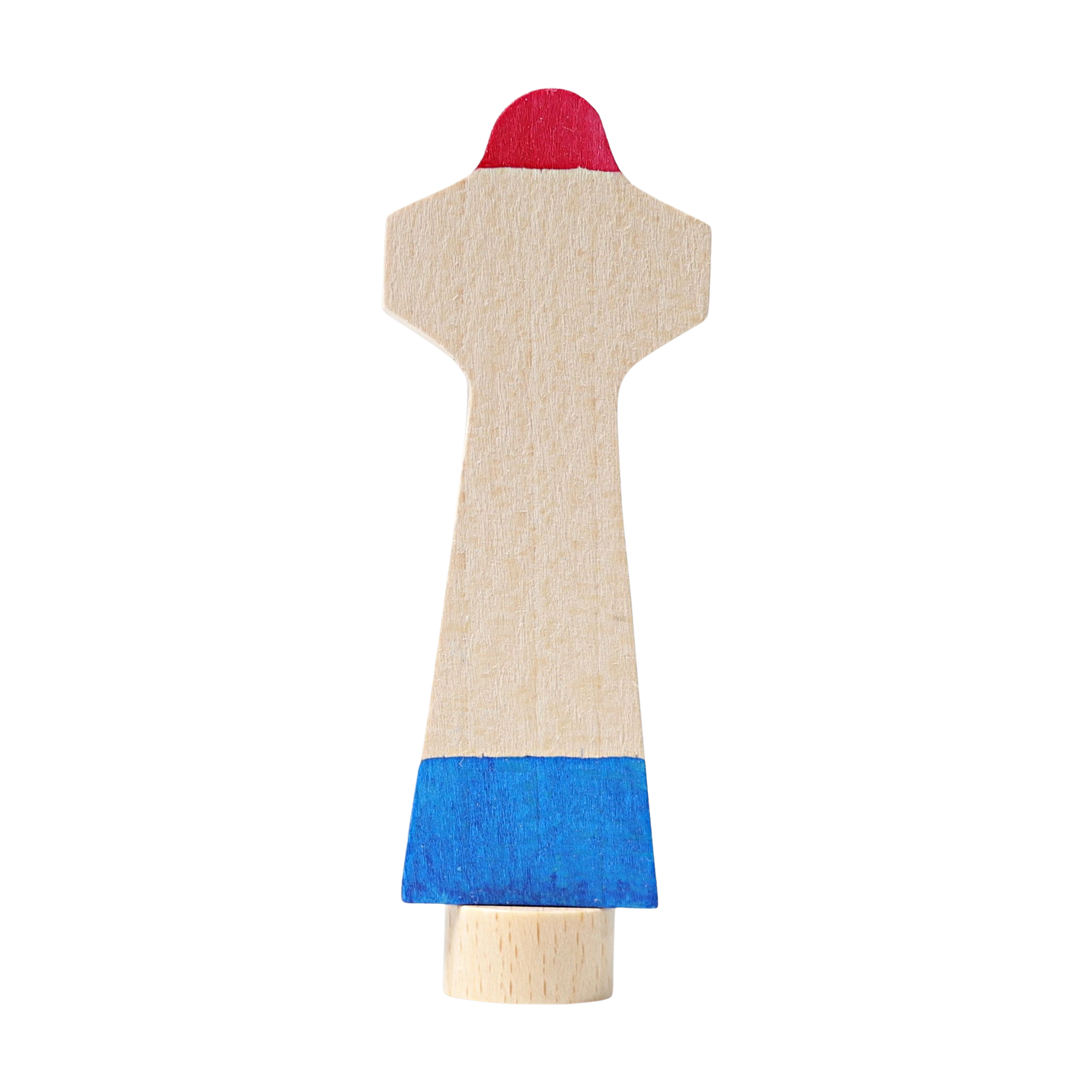 Steckfigur: Leuchtturm aus handbemaltem Lindenholz, ideal für dekorative Anlässe. Kombinierbar mit weiteren Figuren und Kerzen. Perfekt für Geburtstags- und Feiertagstische. Nachhaltig in einer deutschen Manufaktur gefertigt.