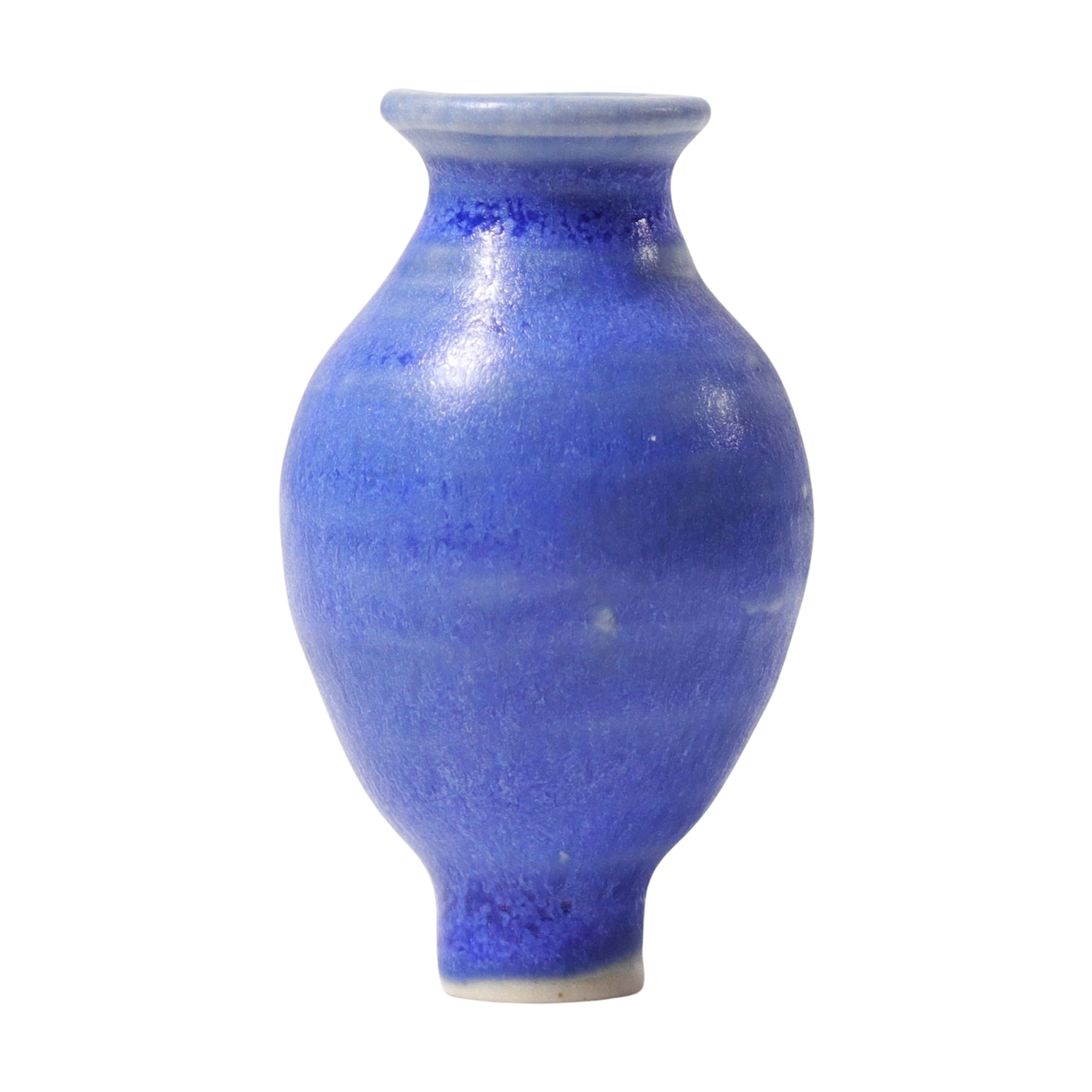 Steckfigur: Blaue Vase aus handbemaltem Lindenholz, ideal zur Tischdekoration bei Geburtstagen und Feiertagen, gefertigt in einer deutschen Manufaktur, passend zu weiteren Steckfiguren und Kerzen von KLICKKLACK.