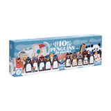 Puzzle: 10 Penguins, eine Box mit 10 fortschreitenden Puzzles, zeigt niedliche Tiermotive wie Pinguine und Pandas. Perfekt für spielerisches Lernen von Zahlen, aus nachhaltigen Materialien gefertigt.