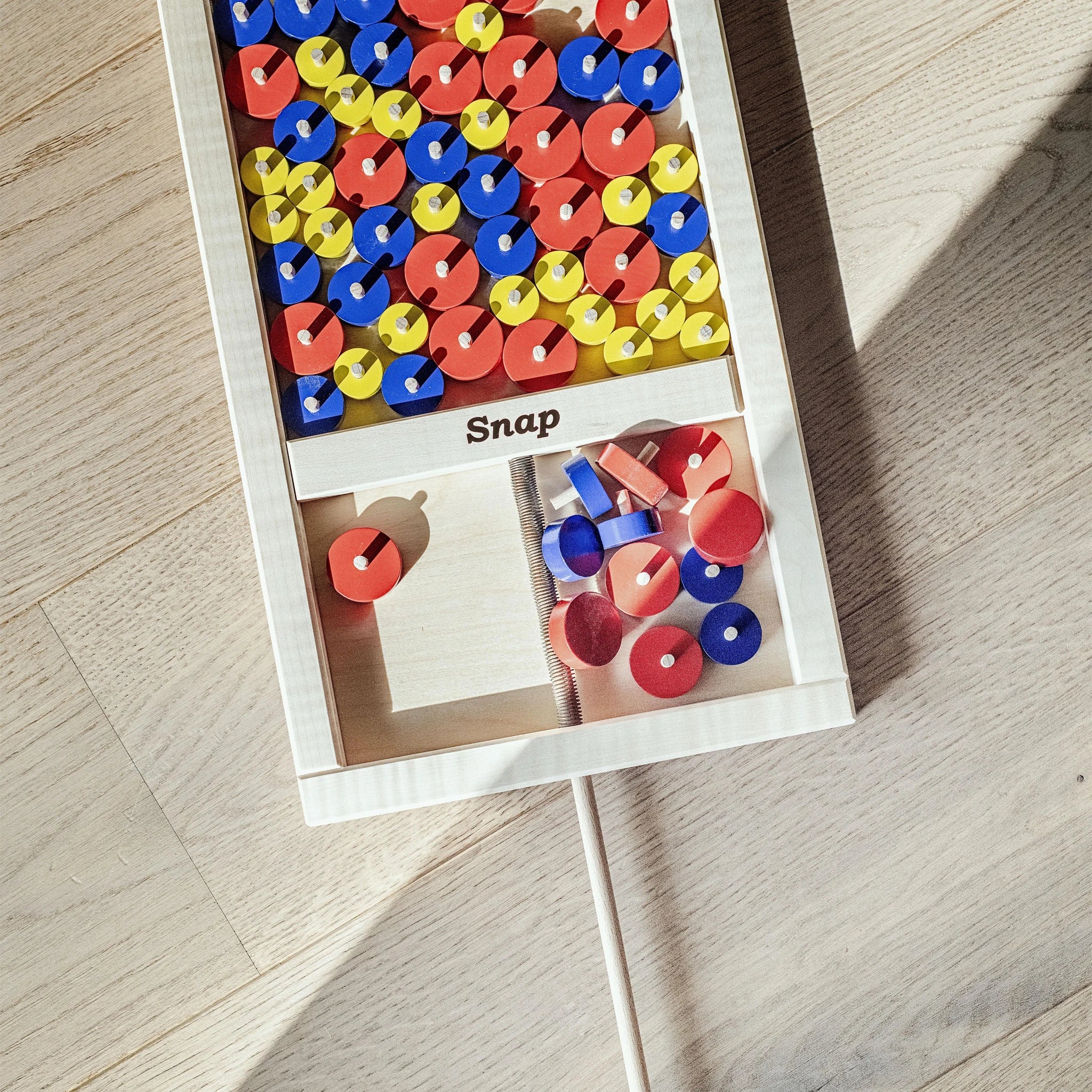 Geschicklichkeitsspiel Snap in einer Hochformat-Spielszene