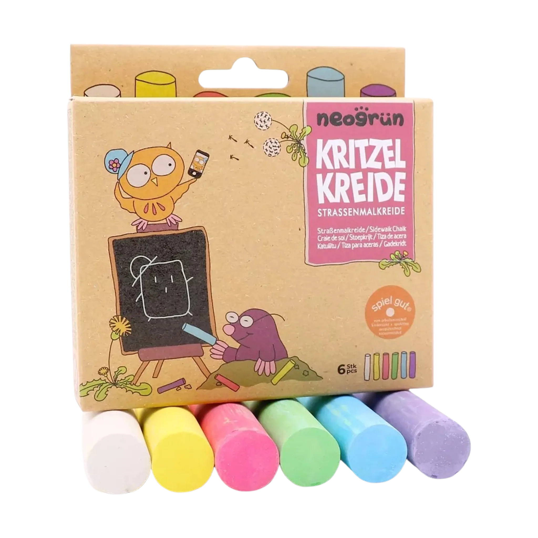 Kritzelkreide, Bestandteil von Set: Kleine Künstler.
