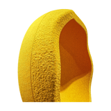 Stapelstein: Yellow, eine fein detaillierte Darstellung eines Pollenkorns, das die robuste äußere Schale zeigt. Diese erinnert an den Stapelstein, der Design und Funktionalität harmonisch vereint.