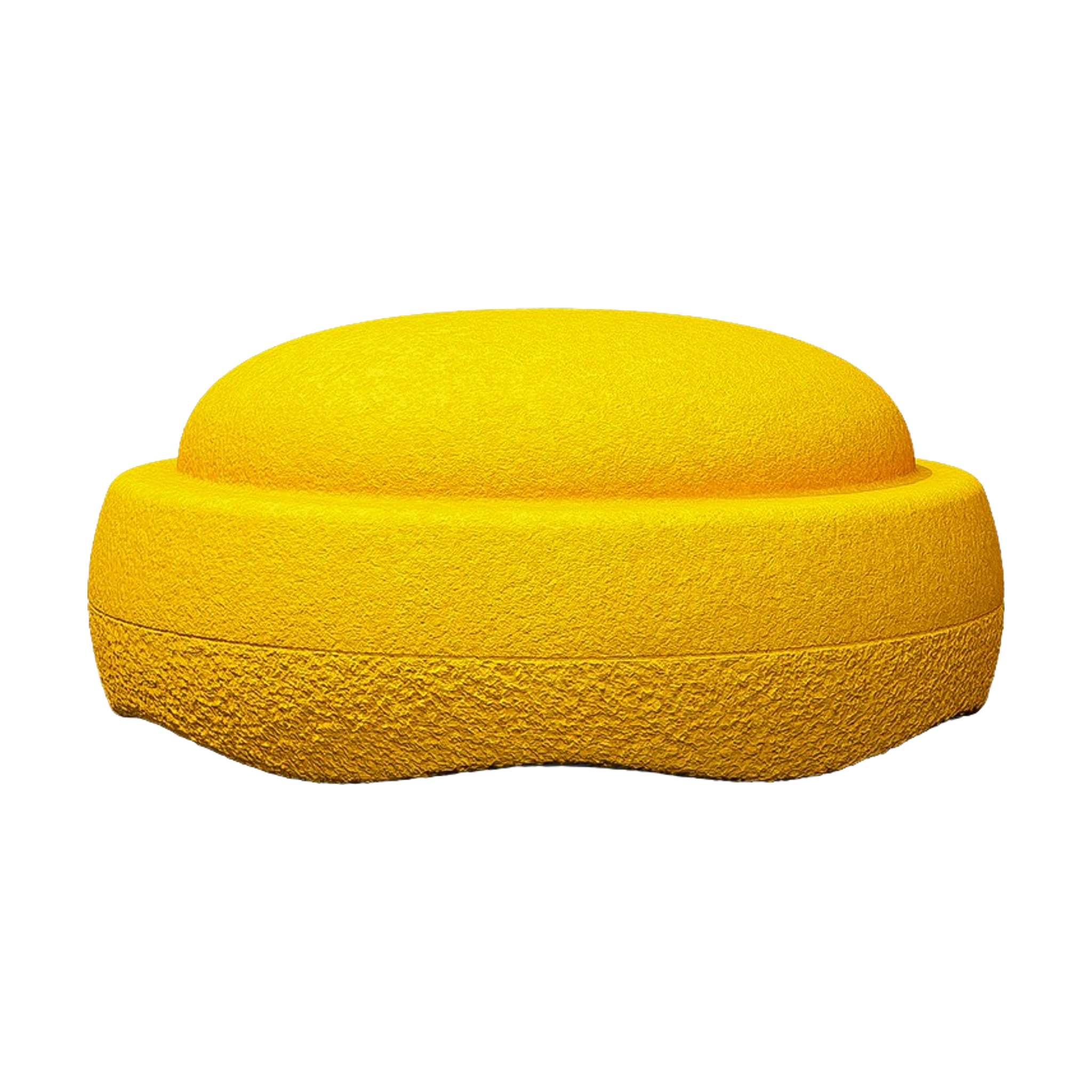 Der Stapelstein: Yellow ist ein solider, gelber Indoor-Klettergriff im Jug-Stil, der für künstliche Kletterwände geeignet ist. Perfekt für moderne, nachhaltige Klettererlebnisse bei KLICKKLACK.