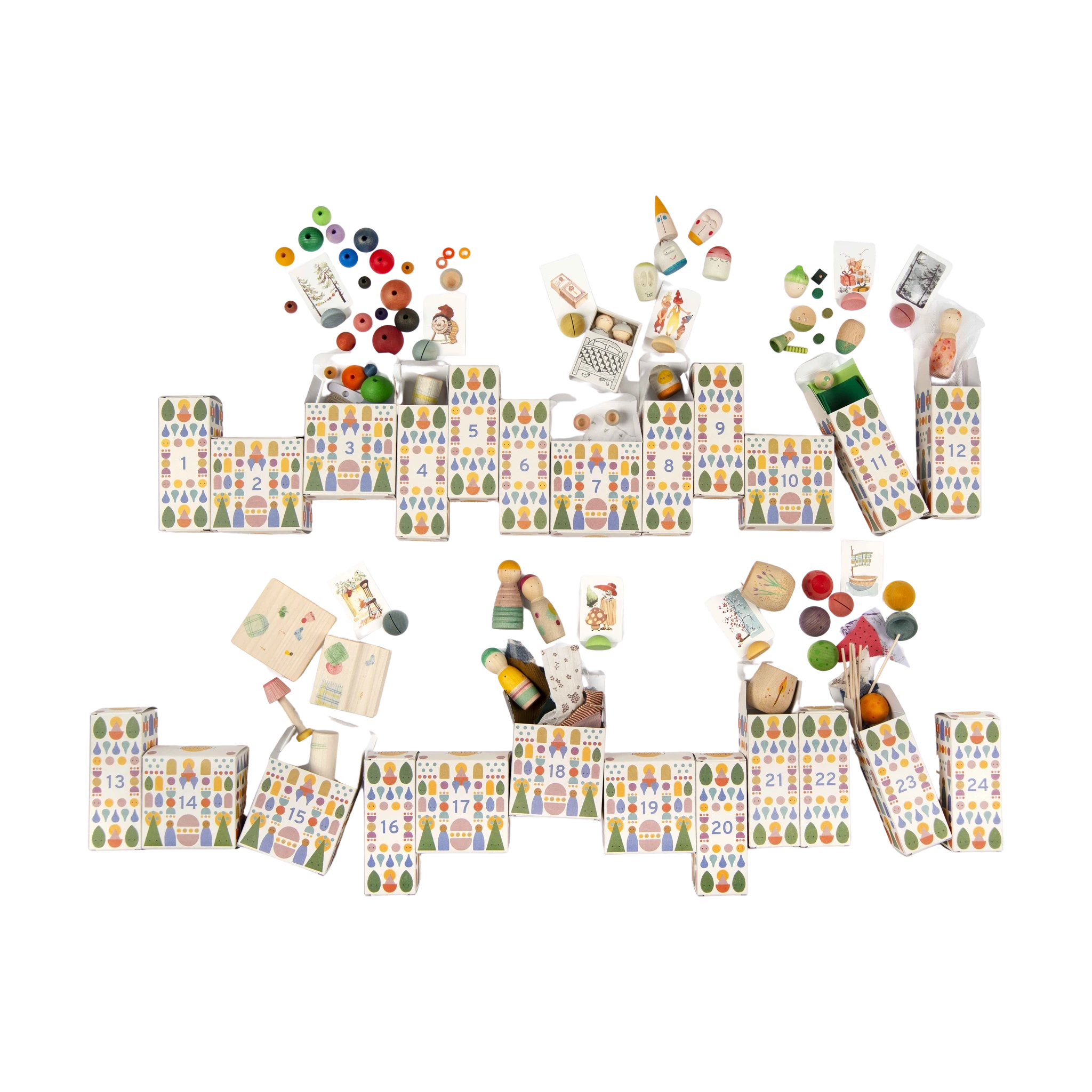 Adventkalender 2026 in Gesamtansicht