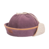Wintermütze Jules mauve aus zartem mauvefarbenem Cord